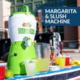 thumbnail image 2 of Nostalgia Taco Tuesday Tailgator Margarita Machine - Licuadora para batidos, margaritas, daiquiris y granizados - Blanco/verde lima - 128 onzas - 10" D x 12" W x 9" H, 2 of 5