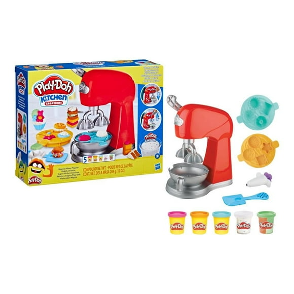 Set de Juego Hasbro Play-Doh Kitchen Creations Batidora Mágica de Juguete con accesorios de cocina