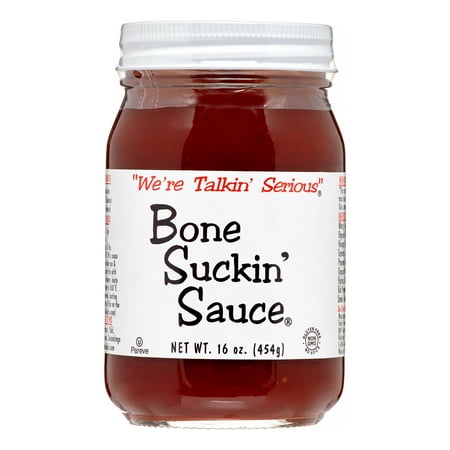 (12 pack) (12 Pack) Bone Suckin' Sauce, Bonesuckin-Bone-Sauce-Regular, 16 Oz.