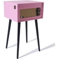 thumbnail image 4 of Arkrocket Discovery 3-Speed Record Player Retro Bluetooth Turntable Built-in Speakers Legs (Pink), 4 of 6