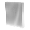 thumbnail image 5 of Silver Tone Aluminium Heat Diffuse Heat Sink Cooling Fin 120x100x18mm, 5 of 5