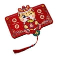 thumbnail image 3 of Luzkey New Year Red Envelope Hong Bao Gift Packet Cartoon Best Wishes Money Envelope Red Packet for Spring Festival Graduation B, 3 of 8