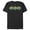 Black, variant on Men's Batman Logo Retro Wing  Graphic Tee Charcoal Medium
