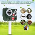 thumbnail image 4 of 1X Outdoor Cat Repeller, Solar Ultrasonic Cat Repeller, Ultrasonic Cat Repellent, USB Solar Charging, Animal Repellent for Cats, Pigeon, Rabbit, Birds, 4 of 4