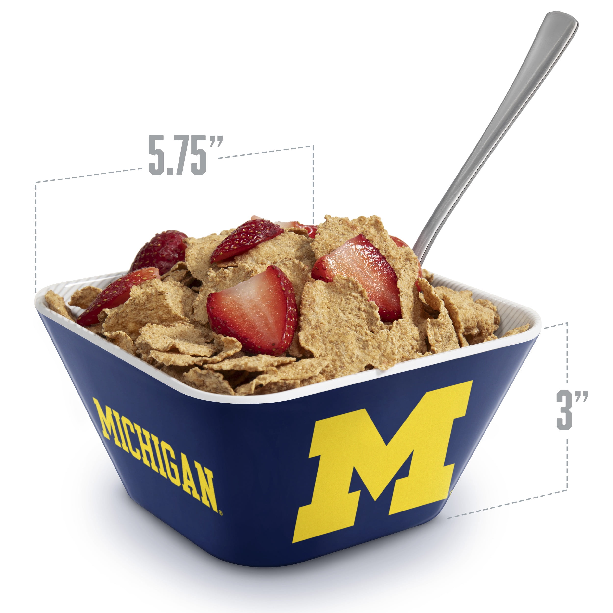 YouTheFan NCAA Michigan Wolverines Small Snack Bowl