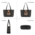thumbnail image 6 of FORMRS Canvas Laptop Tote Bag for Women with 15.6" Computer Compartments Shoulder Handbag, Abstract Mountain, 6 of 7