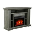 thumbnail image 4 of FESTIVO 50" Wide Corner Electric Fireplace TV Stand - Bworn, 4 of 6