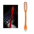 thumbnail image 1 of Luces LED mini USB flexibles, portátil ajustable, luz , luz de lectura, para portátil, banco de energía, lámpara de lectura, portátil, atención naranja, 1 of 7