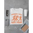 thumbnail image 3 of Zombies Hate Fast Food Funny Halloween Graphic - Men's T-shirt, 3 of 4