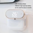 thumbnail image 3 of Soap Dispenser Wall Mounted Automatic Hand Sanitizer Dispenser 350ml No Touch White Soap Dispenser With Smart Infrared Sensor For Home Bathroom School, 3 of 5