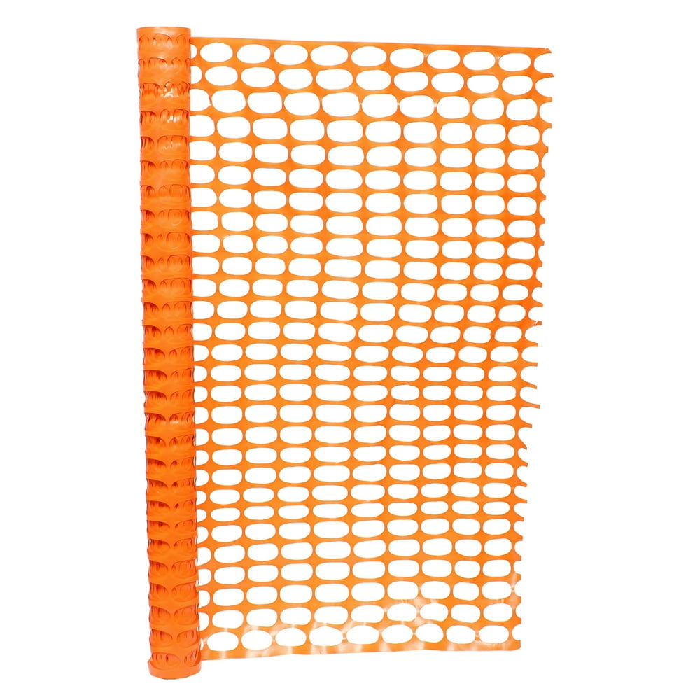 Bisupply 4 Ft Safety Fence 50 Ft Plastic Fencing Roll Orange