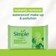 thumbnail image 2 of Toallitas faciales desmaquillantes Simple, suaves, 25 unidades, 2 of 8