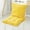 Yellow, variant on DELESYS High Back Chair Cushion Indoor and Outdoor Porch Wags Cushion Rainproof Rocking Chair Cushion All-Weather Replacement Cushion, 40x80cm