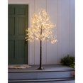 thumbnail image 2 of Indoor/Outdoor Electric Lighted Faux Gypsophila Twig Tree, 6' Tall, 2 of 4