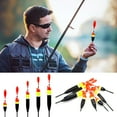 thumbnail image 2 of 5pcs Fishing Floats and Bobbers Slip Bobber Balsa Floats Fishing Tackle Fishing Bobbers for Saltwater Fishing, 2 of 9