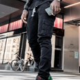 thumbnail image 4 of Mens Skinny Denim Jeans Casual Slim Fit Pants Trousers, 4 of 5