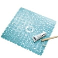 thumbnail image 6 of iDesign Blue Pebblz Square Shower Mat, 22" x 22", 6 of 6