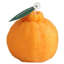 Lilixerw Mini Fruit Scented Candles,Orange Shaped Scented Candle,Home Decor Candle,Meditation Stress Relief Mood Boosting Bath Yoga,for Table Photo Prop Birthday Gift