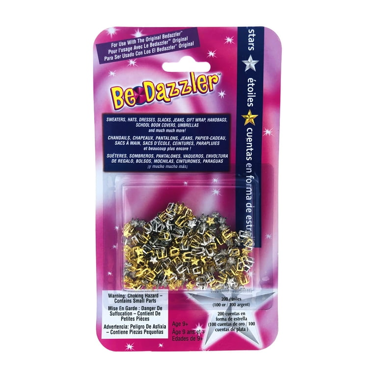 Bedazzler Stud Refill - Gold and Silver - 300 Pieces