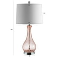 thumbnail image 3 of SAFAVIEH Finnley Antique Rustic 27.5 in. H Table Lamp, Light Blush, 3 of 4