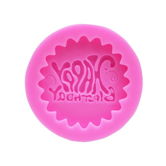 Wovilon Silicone Molds Cake Mold Happy Birthday Cake Mold Silicone Letter Mold And Number Chocolate Silicone Molds For Baking