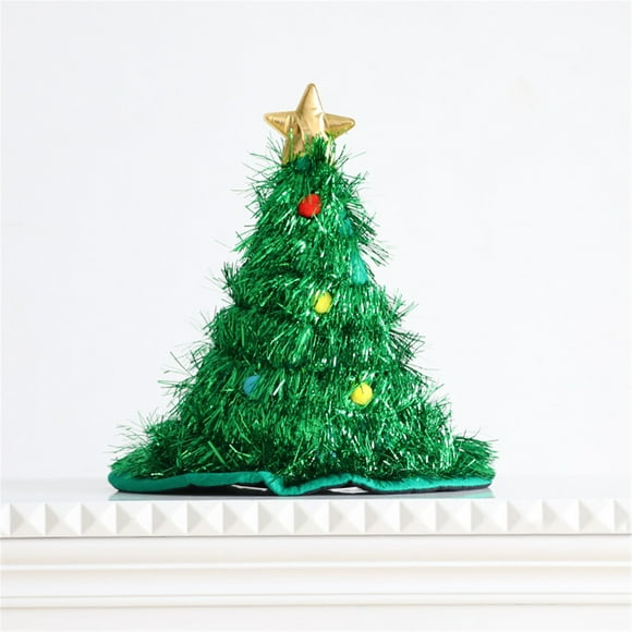 CEHVOM Christmas Tree Hats Christmas Party Props Decorative Supplies Ornaments Pendants Clearance