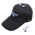 thumbnail image 2 of Sombrero de Música de Bluetooth 4.0 con Botón de Función Multi Controla Encendido Apagado Respuesta Colgar Llamada Cómodo Universal Duradero Sunnimix Casquillo del bluetooth, 2 of 8