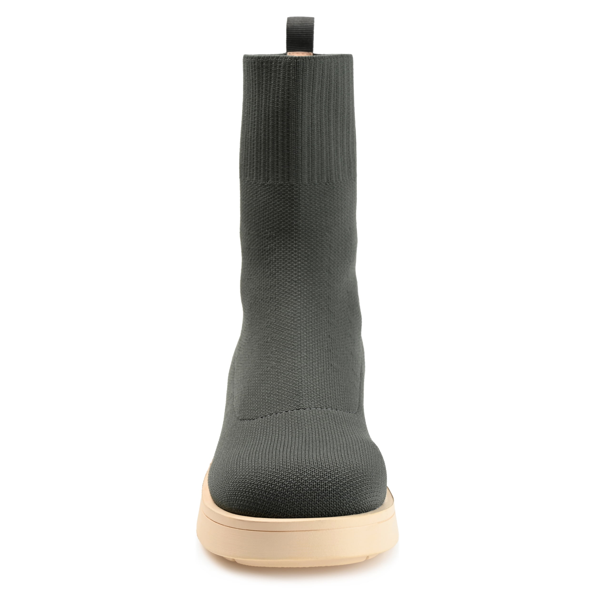 Journee Womens Ebby Pull On Platform Booties