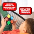 thumbnail image 4 of Juego de memoria electrónico con luces y sonidos, juego de memoria portátil para niños, juegos cerebrales que agudizan la mente para niños y adultos, 4 of 5