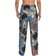 thumbnail image 3 of Balery Video Game print Men's Pajama Pants,Ultra Lightweight Pjs,Lounge Pant-X-Large, 3 of 9