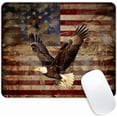thumbnail image 5 of Square Mouse Pad Eagle and National Flag,Gaming Mouse Pads for Desk,Soft Computer Waterproof Non-Slip Mouse Mat, 5 of 7