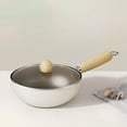 thumbnail image 1 of Feltree Titanium Crystal Ceramic Nonstick Fry Pan, 13.4 & 15 Inch Small Wok for Induction Cooktop Gas Stove, Healthy Ceramic Skillet for Omelette Stir Fry Cooking, 1 of 7