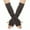 Dark Gray, variant on hoksml Women's Extra Long Fingerless Gloves Thick Cable Knit Arm Warmers for Winter Cold Weather Hand Warmers