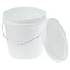 thumbnail image 2 of Cubo de plástico portátil Cubo de plástico blanco Cubo de agua de plástico Cubo de 3 galones, 2 of 4