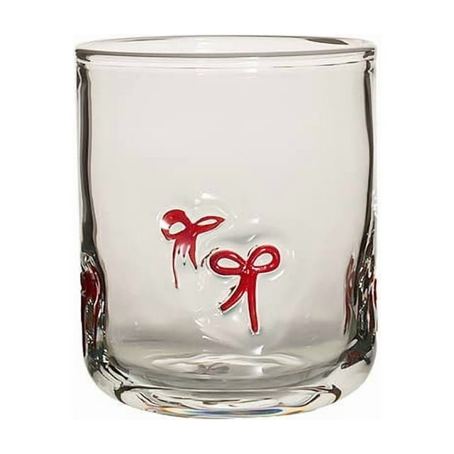 Artisanal Colorful Glass Cup With Heat Design For Hot And Cold Beverages Ideal For Home Kitchen Use Or As A Unique Idea