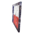thumbnail image 3 of Rustic Western Born And Bred Texas Flag Wood Frame Canvas Wall Art 19" X 23", 3 of 5