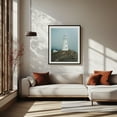 thumbnail image 2 of Cape Spear Lighthouse, St. John's - St. John's Newfoundland and Labrador Canada Photography Lighthouse Coastal Nature Landscape Ocean Minimalist Scenic Black Framed Wall Art Print 12 x 16 inches, 2 of 4