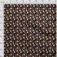 thumbnail image 3 of oneOone Polyester Spandex Black Fabric Merry Christmas Fabric For Sewing Printed Craft Fabric By The Yard 56 Inch Wide-KKP, 3 of 4
