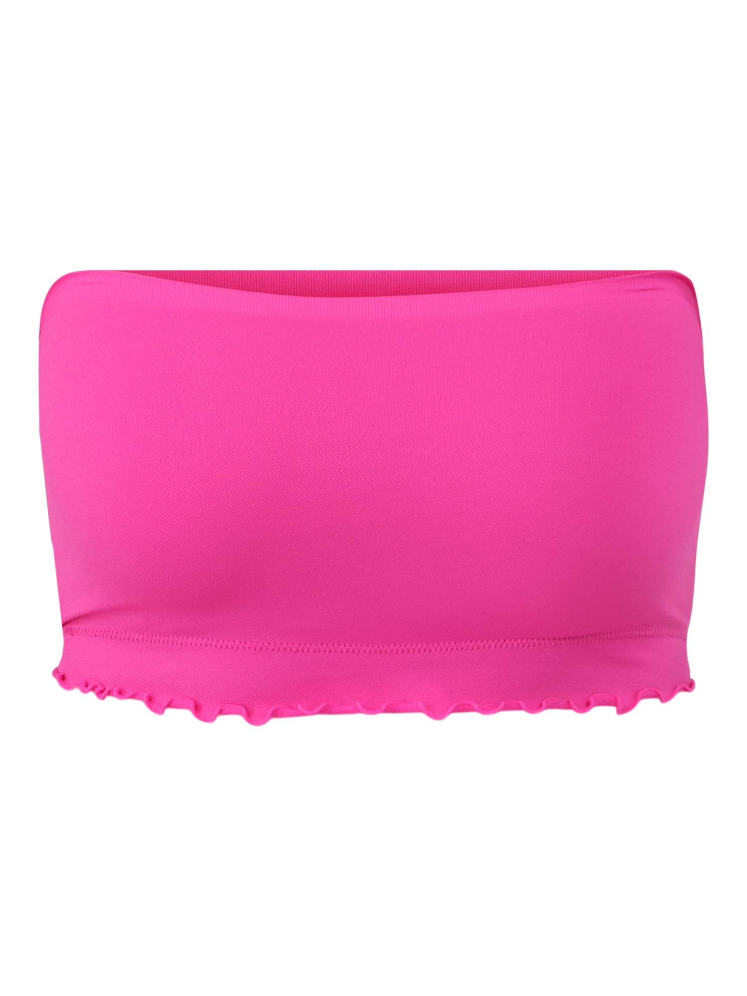 No Boundaries Women's Ruffle Bandeau, Sizes XS-3XL