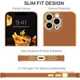 thumbnail image 2 of iPhone 13 Pro Max Phone Case,iPhone 13 Pro Max Case, Slim Fit Soft TPU with Adjustable Wristband Kickstand Scratch Resistant Shockproof Protective Cover for iPhone 13 Pro Max 6.7",Coffee Brown, 2 of 18