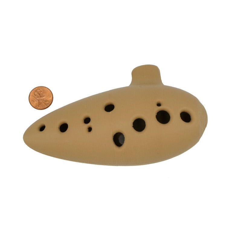 Playable 12 Hole Ocarina of Time Instrument from Zelda