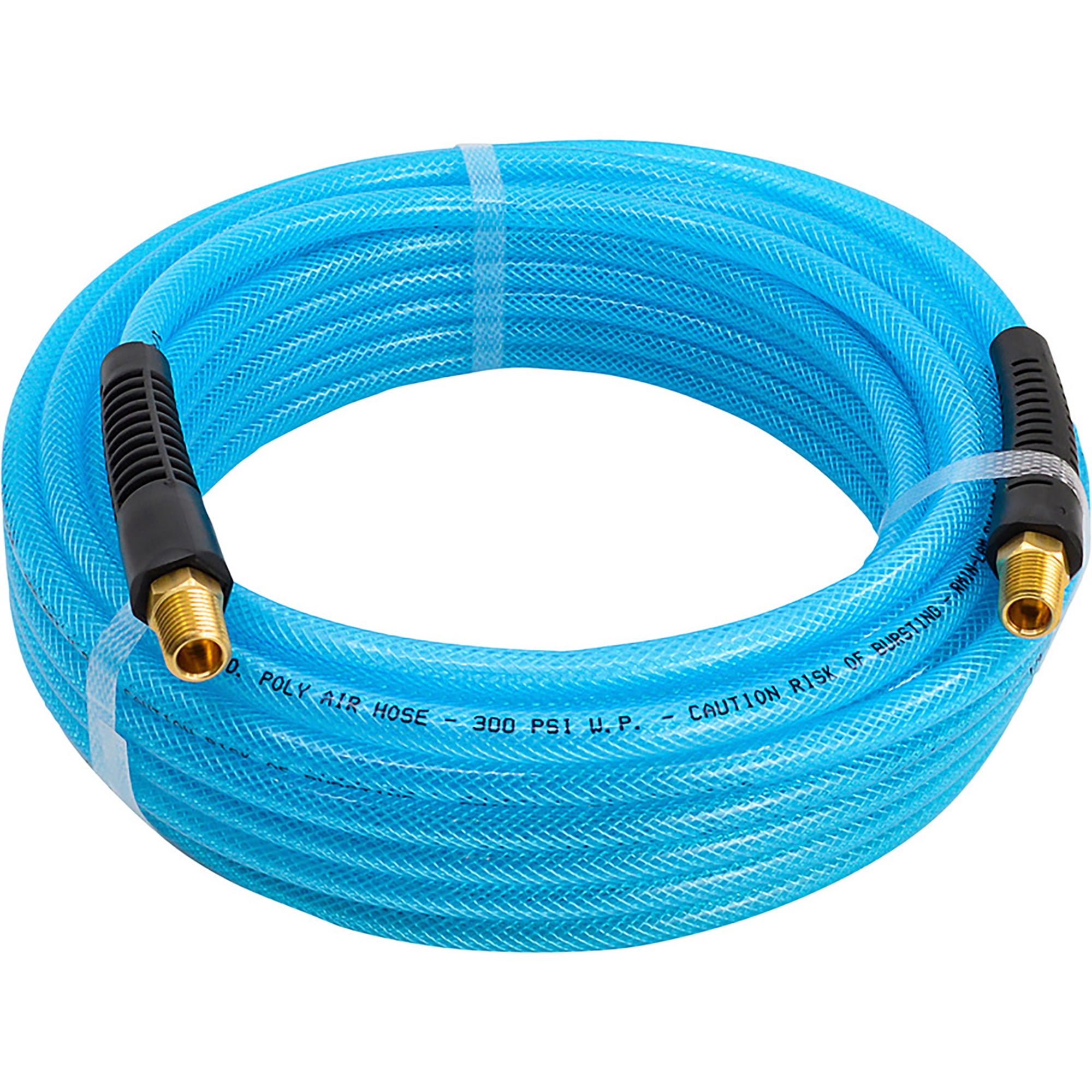 Klutch Polyurethane Air Hose, 1/4in. x 50ft., 300 PSI