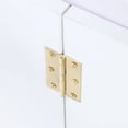 thumbnail image 6 of 2pcs Stainless Steel Hinge 270 Degree Folding Black Small Hinges Cabinet Door Hinges for Kitchen Cupboard Wooden Box Furniture, 6 of 10