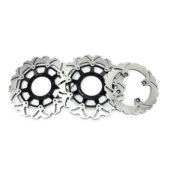 3PCs Front Rear Brake Discs Rotors For HONDA CB 900 F Hornet 900 919 2002-2007 2003 2004 2005 2006