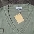 thumbnail image 2 of Charlie Holiday Blanche V-Neck Balloon-Sleeve Sweat Jumper Sage $129 (Sage,L), 2 of 9