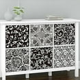 thumbnail image 4 of 10Pcs/Set Beautiful Geometric Pattern Wall Sticker Waterproof Multi-use PVC Tile Sticker Home Decor, 4 of 8