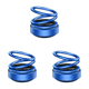 thumbnail image 1 of 3uds. Difusores de aromaterapia con energía solar, anillo doble portátil para automóvil (azul), 1 of 2