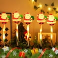 thumbnail image 3 of 5PCS Christmas Pathway Lights, Christmas Decorations Outdoor Led Pathway Markers Lights, Snowman Light for Outdoor Pathways Yard Patio Garden Lawn Decoration, 3 of 9