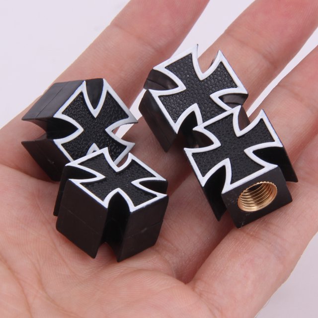 Accesorios para bicicletas Tapa de válvula Neumático Neumáticos Neumáticos Rueda Polvo Vástagos Ventil para Auto Car Truck Bike Barbie Nuevos Originales