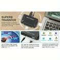 thumbnail image 4 of OUSITAID Adaptateur USB 3.0 vers SATA/IDE Lecteur de Disque Dur Externe Convertisseur de Récupération Ultra Compatible avec Disques HDD/SSD DVD Optiques 2.5/3.5 Po Transfert de Données, 4 of 5